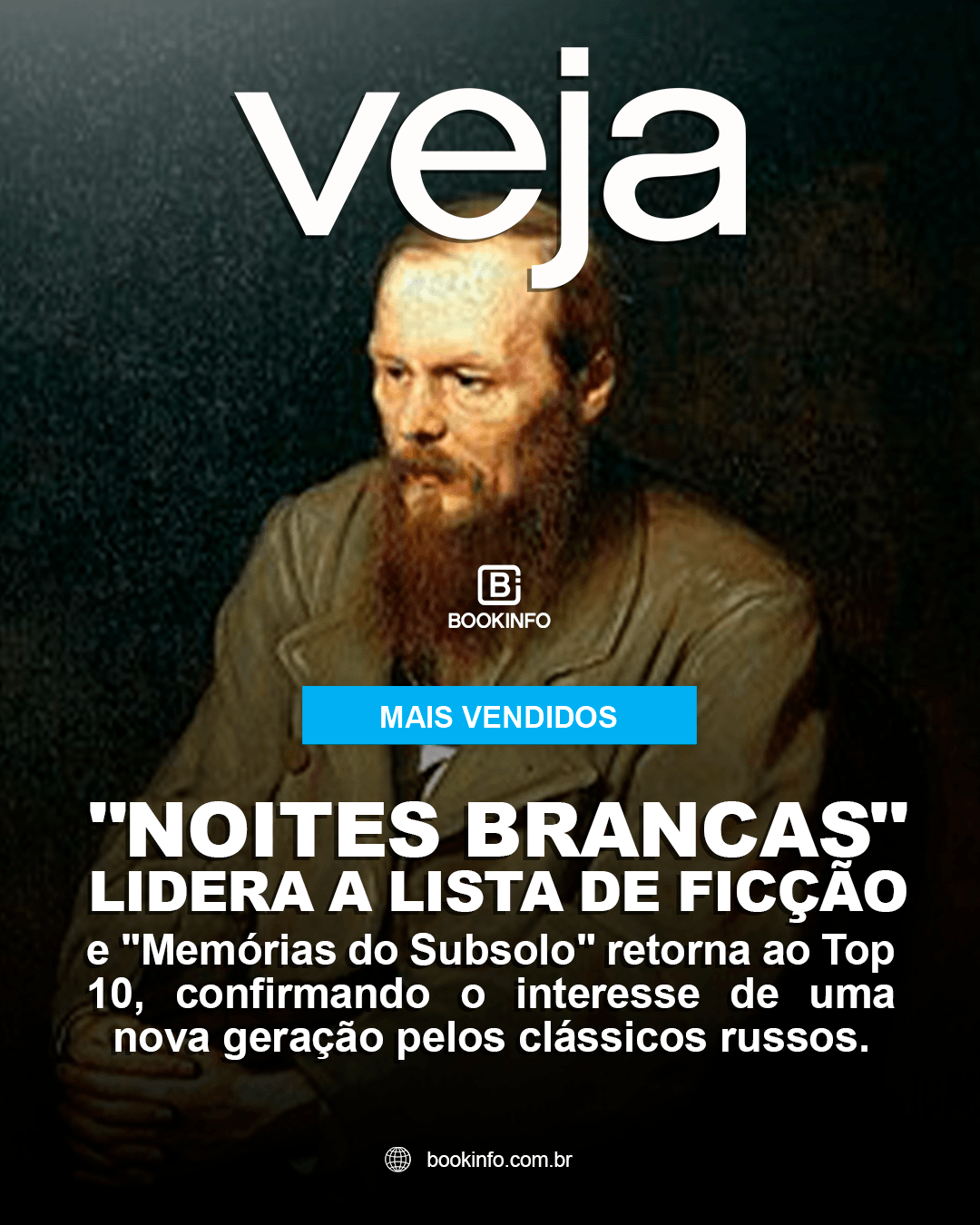 Clássicos russos seguem em alta e reforçam o interesse de novos leitores