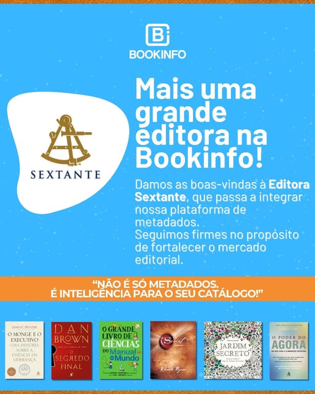 Editora Sextante integra a BookInfo