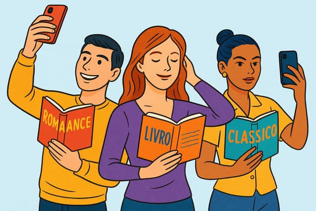 Quando o livro vira vitrine: a ascensão da leitura performática