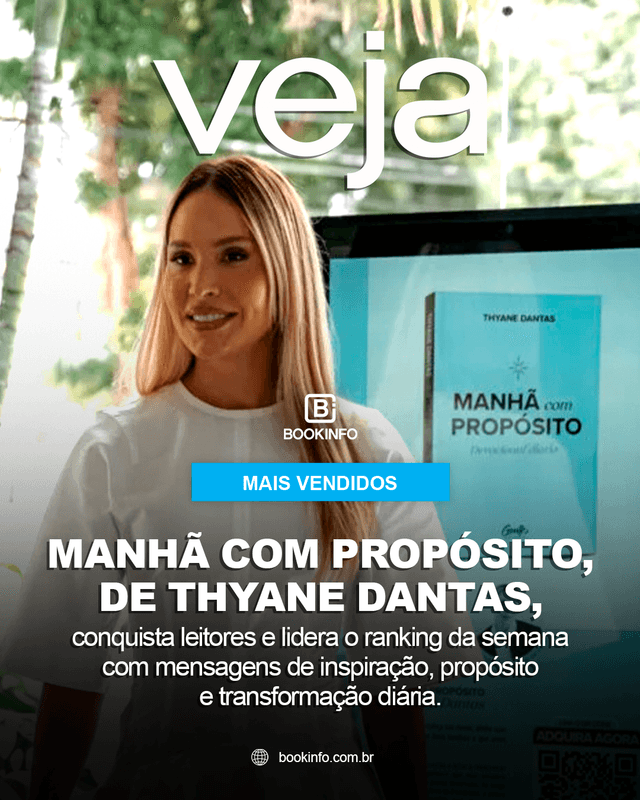 “Manhã com propósito” lidera Não Ficção e movimenta nova lista de mais vendidos da Veja