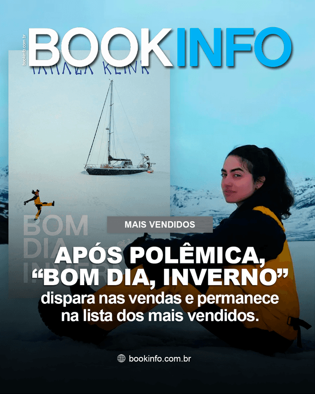 Após polêmica, “Bom dia, inverno” dispara nas vendas e permanece entre os mais vendidos