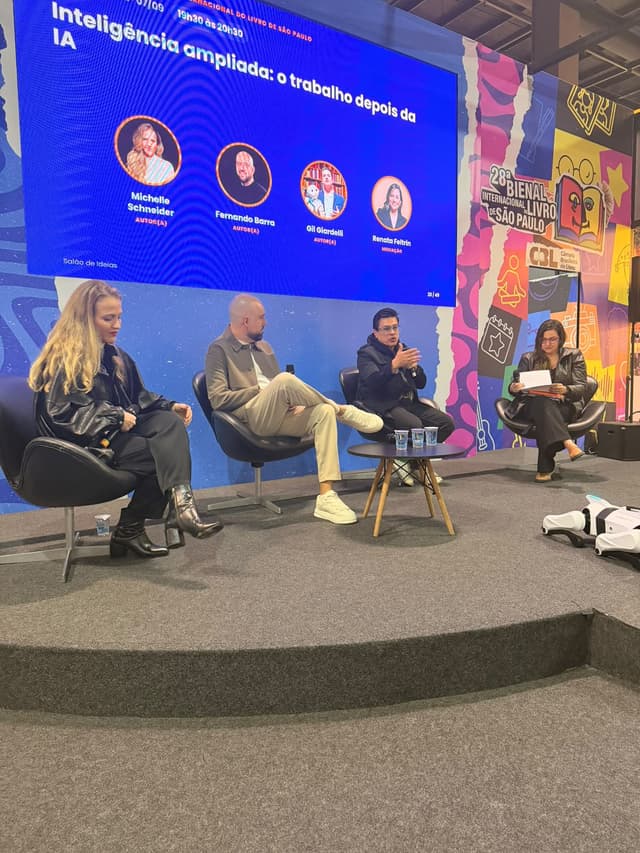 Inteligência ampliada: Bienal debate o futuro do trabalho na era da IA