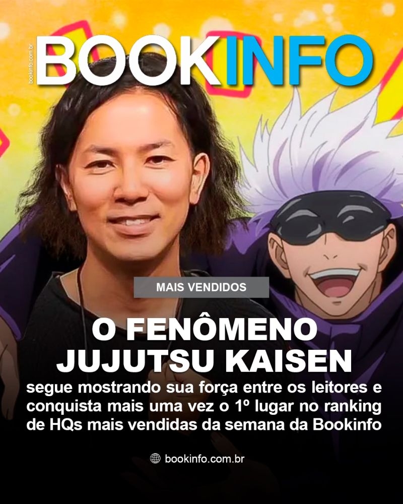 A lista da Bookinfo reúne clássicos, fenômenos das redes e mangás entre os mais vendidos