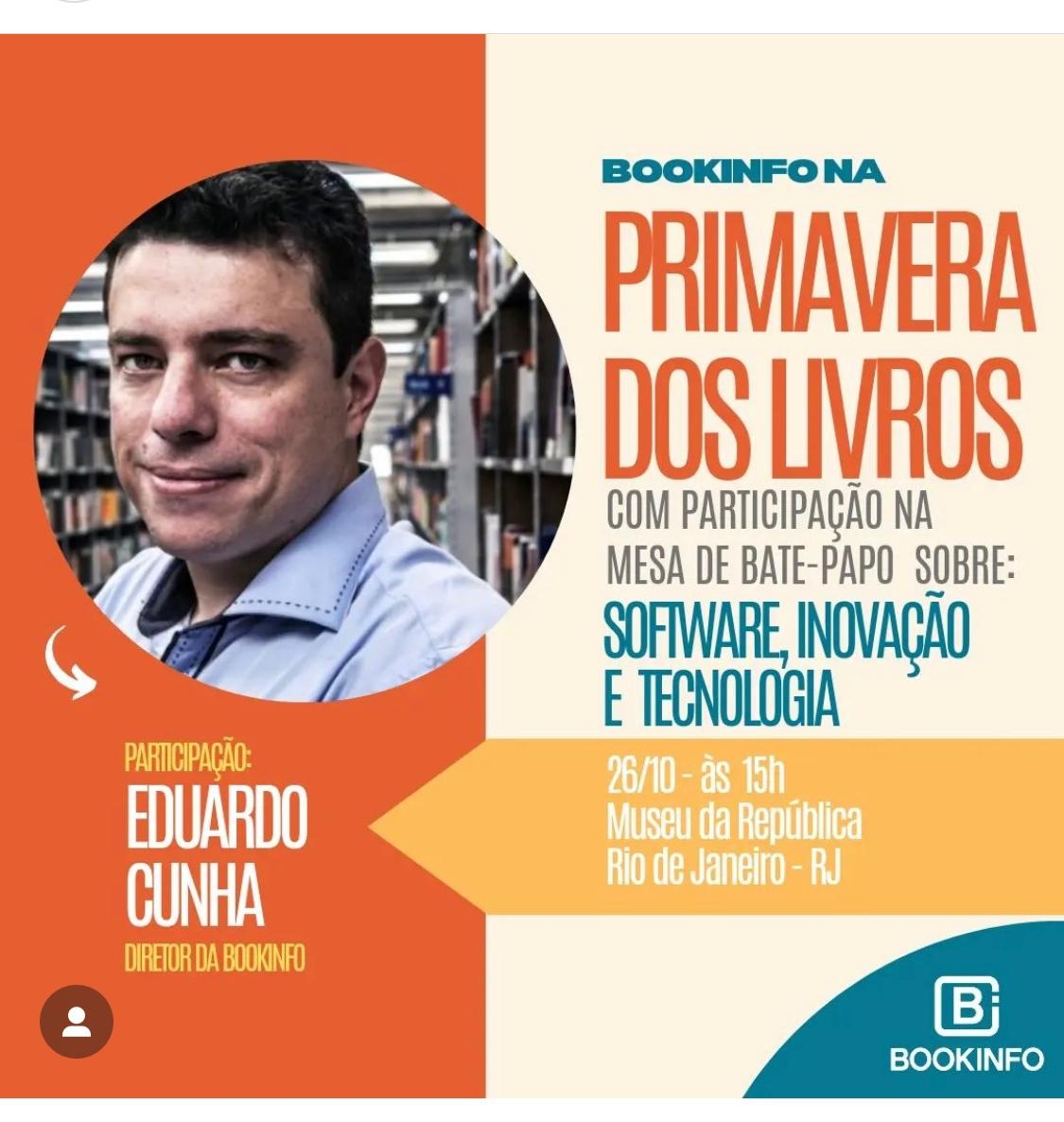 A Bookinfo estará presente na Primavera dos Livros