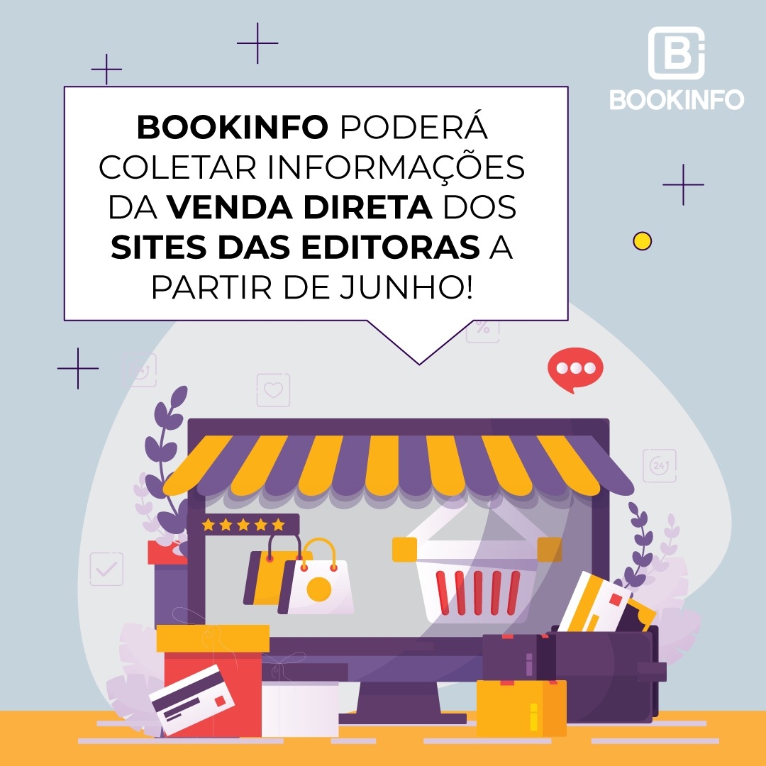 Bookinfo poderá coletar informações da venda direta dos sites das editoras a partir de junho