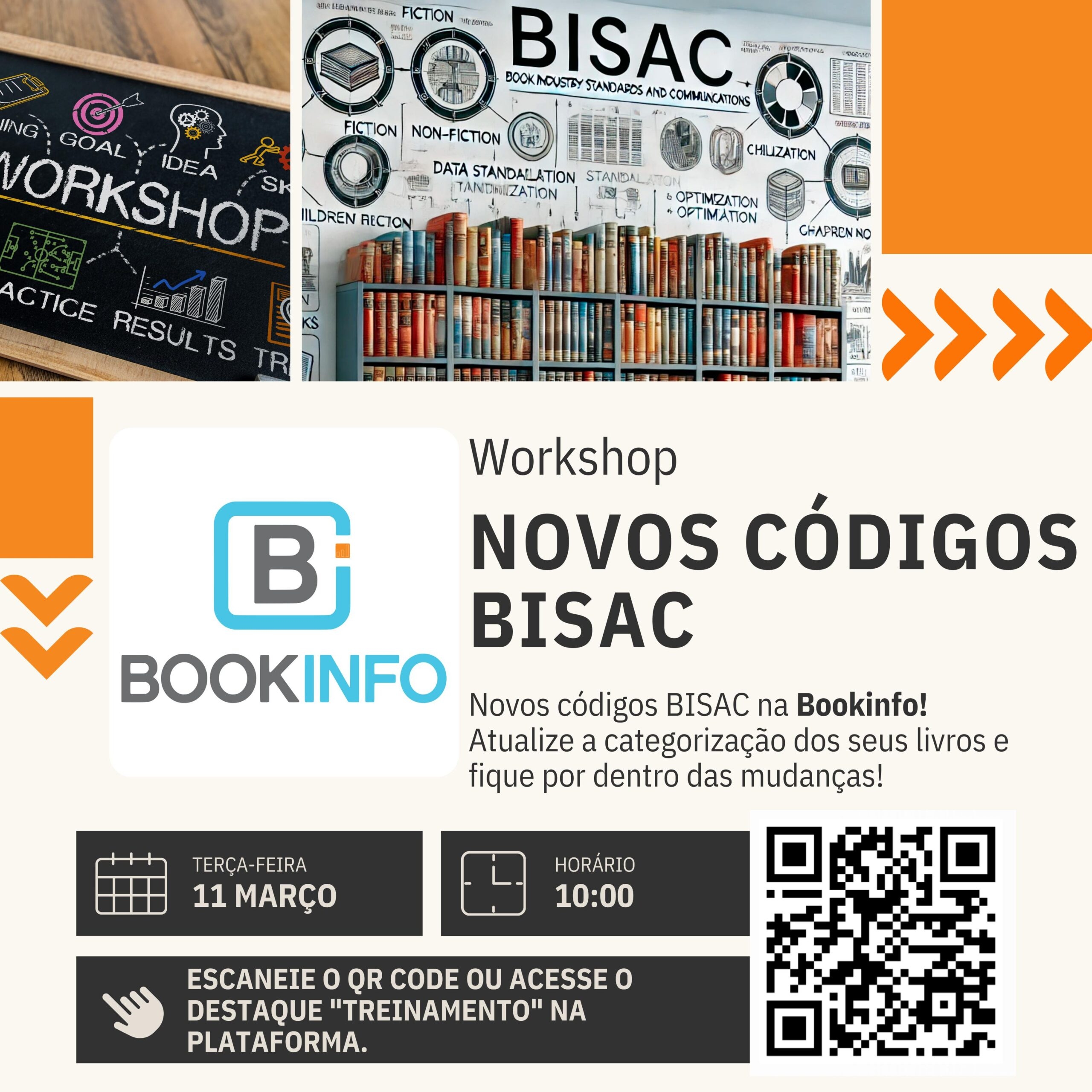 Atenção! Novos códigos BISAC chegando na Bookinfo
