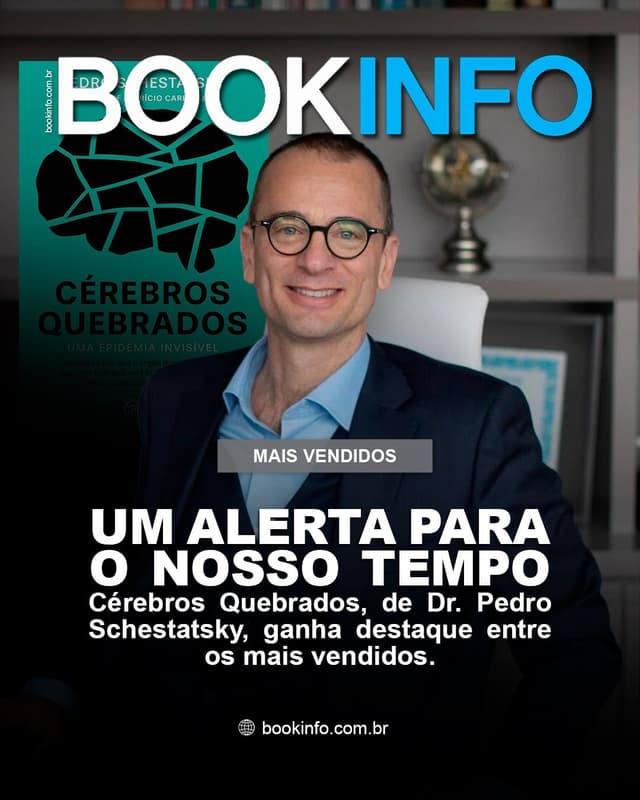 Novos líderes movimentam a lista de mais vendidos da BookInfo