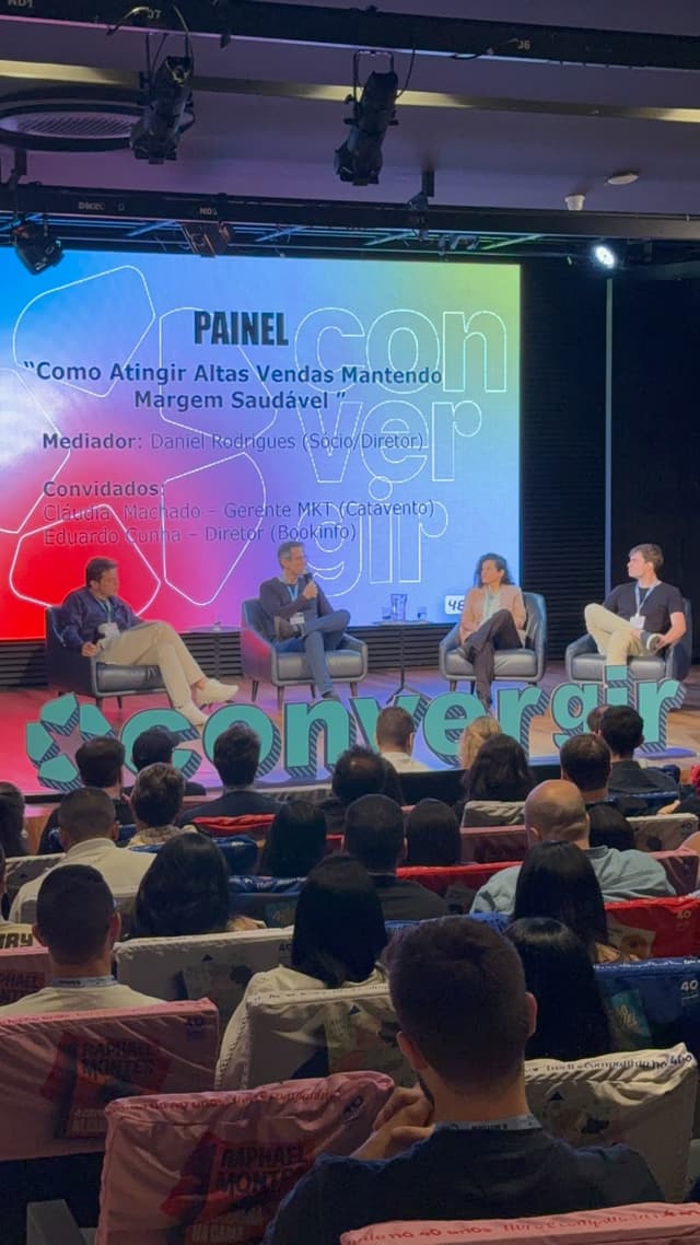 Bookinfo participa do Convergir 2026 e debate estratégias para ampliar vendas com margem saudável